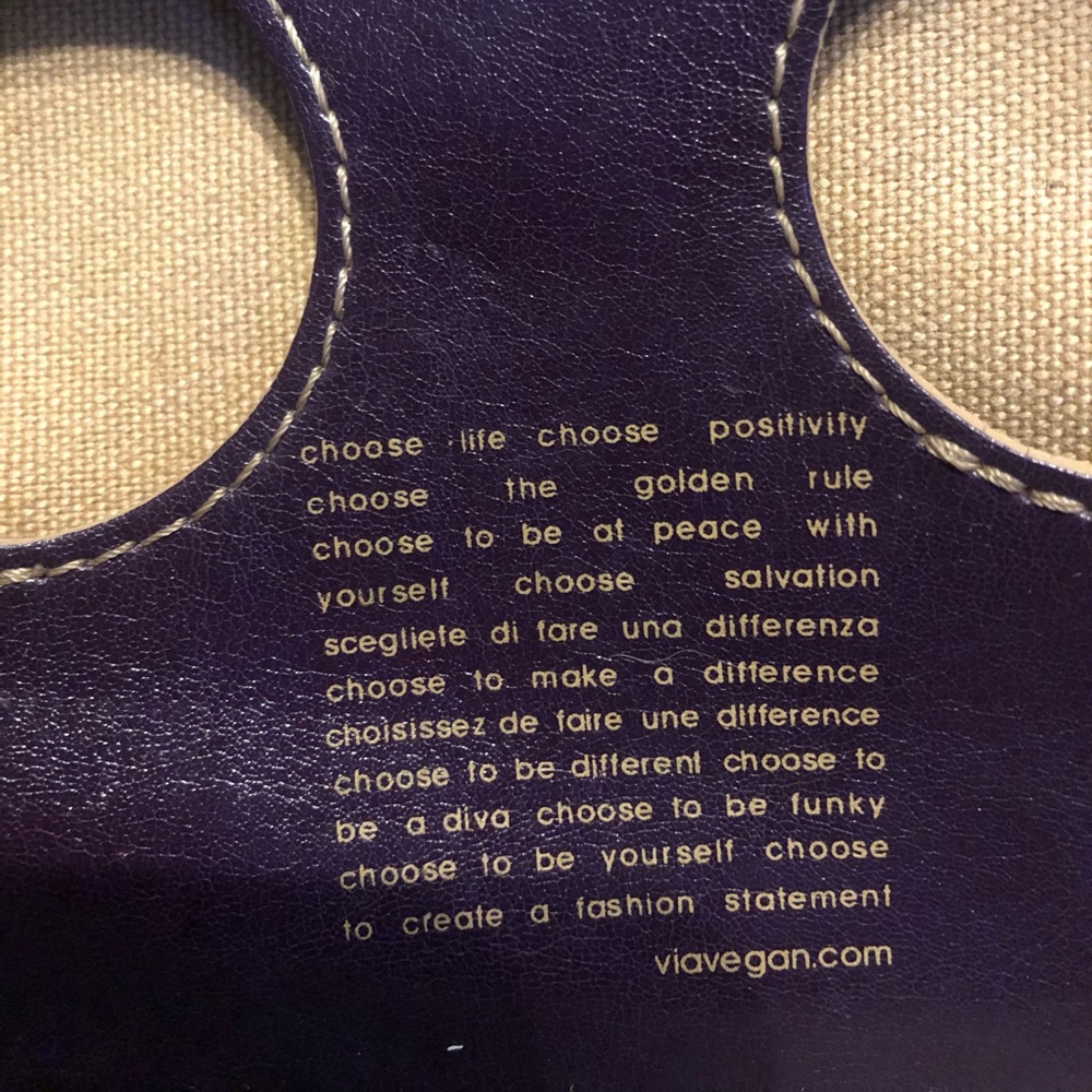 “ Matt & Nat” Montreal handbag-purple - Picture 7 of 11